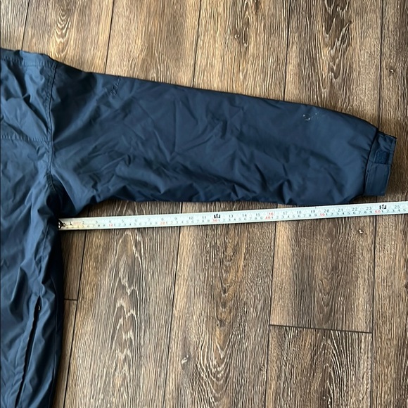 VTG Columbia Full Zip Fleece Lined Nylon Jacket Mens Size 2XL Blue Zip Pockets - Picture 14 of 16